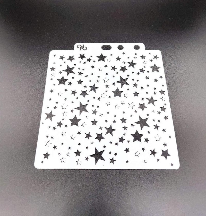 OBUY Twinkle Star Shaped Reusable Stencil Airbrush Painting Art DIY Home Decor Scrap Booking Album Crafts - Image 2